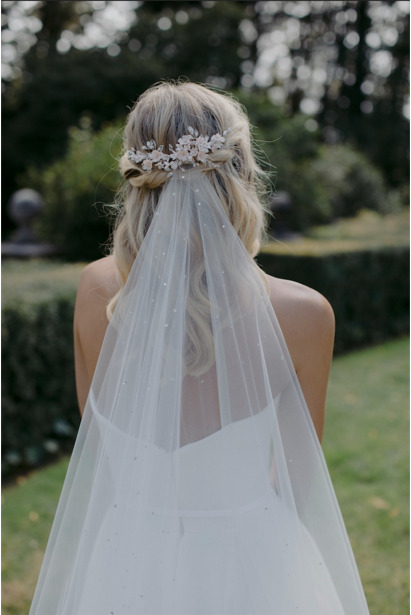 Pearl Flower Veil 2.5M